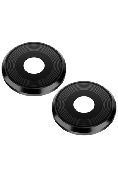 Huawei Sticlă cameră spate cu ramă pentru Mate 20 Lite, Wide + Depth, neagră