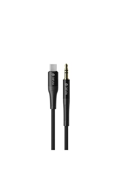 Devia iPure Audio Cable EC620 Jack 3.5 mm to USB-C 1 m - Black