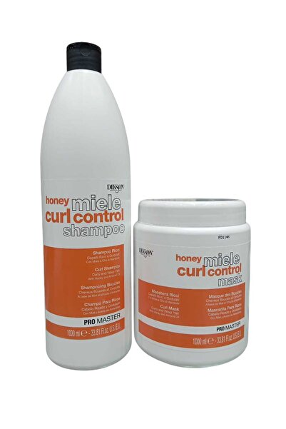 Dikson 1000ml Shampoo and 1000ml Mask Moisturizing for Curly and Wavy Hair wi...