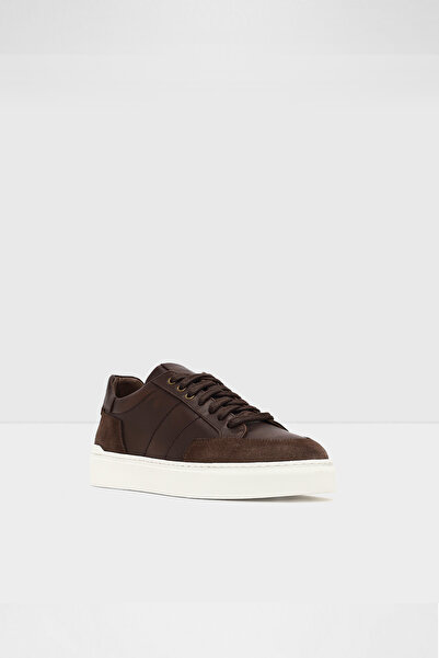 Aldo KIRYU-TR - Ανδρικό πάνινο παπούτσι σε καφέ χρώμα από γνήσιο δέρμα