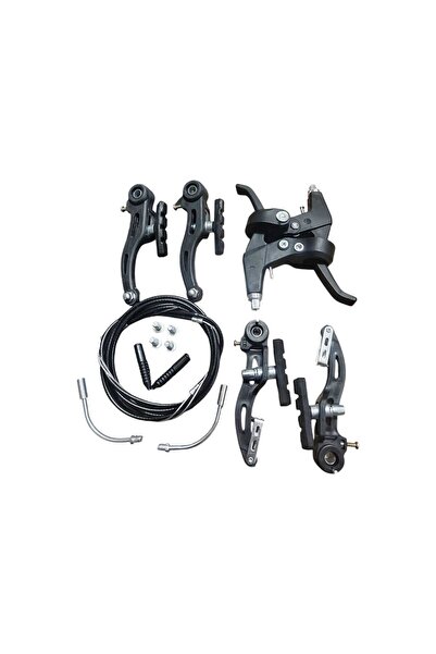 ORMO Bisiklet V Brake Fren Takımı Vidalı [ 3 Parmak ] - MTB