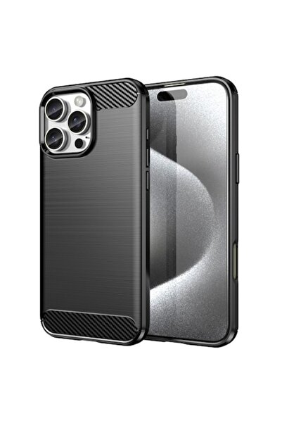 Sybero Husă de protecție pentru iPhone 16 Pro Max, D47, Termoplastică, Gri în...