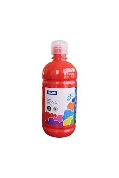 Milan Vopsea Tempera, 500 ml, Roșu Vermilion