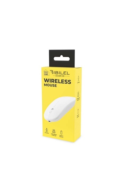 dalip Mouse optic wireless, ultra subțire, ergonomic, alb (TLF-BBL7024)