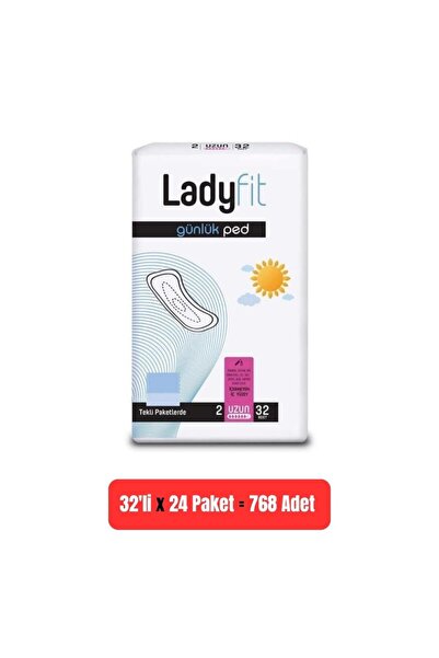 Lady Fit Günlük Ped No: 2 Uzun 32 lı x 24 Adet