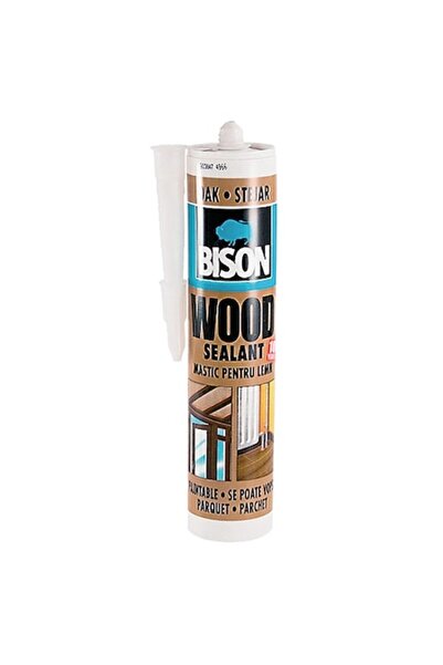 Bison mastic de etanșare pentru lemn, culoare stejar, 300 ml