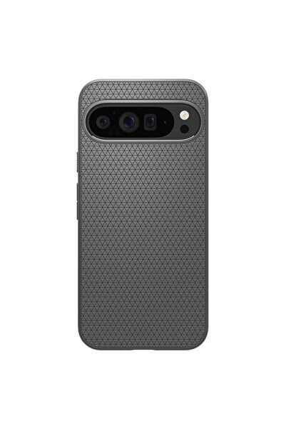 Sybero Protective Case for Google Pixel 9 Pro XL, I77, Thermoplastic, Marble Metal Gray