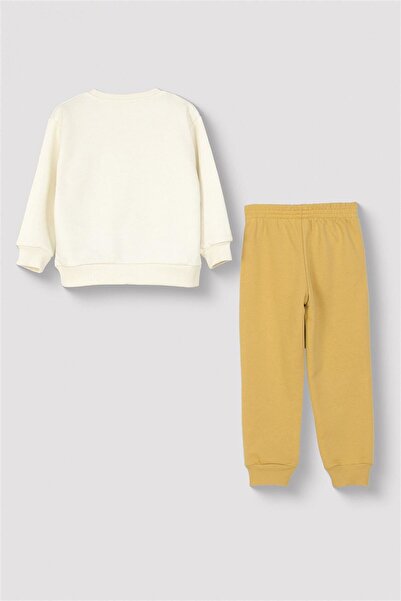 DMB BOYS & GIRLS DMB Σετ για αγόρια 2 τεμαχίων Κρέμα M 4110