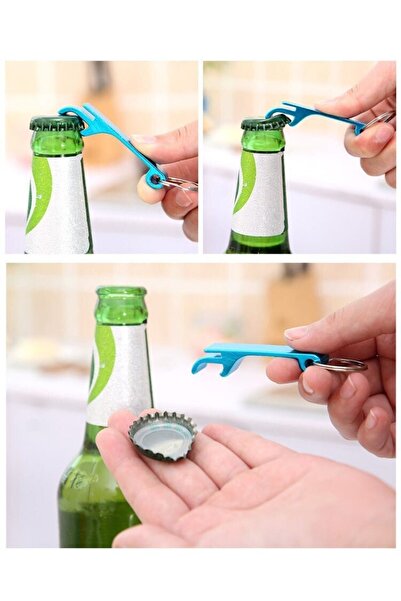 Kiesa Ключодържател с отварачка за бутилки и консервни кутии Метален ключодър...