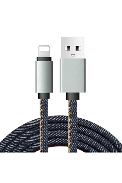 Bibilel Lightning data cable for iPhone/iPad/iPod 1m - Navy denim (BBL043)