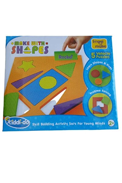 Imagimake Set Puzzle din Spuma EVA - Forme Geometrice