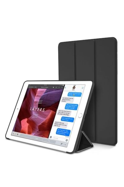 OEM Κομψή θήκη τύπου βιβλίου για iPad 10 (2022) 10.9 - δέρμα PU, μαύρη