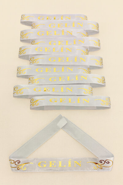 ZEYMERADE 1 Piece Arm Band, White Bridal Arm Ribbon Wristband Band, Wedding Bride Bachelorette Promise Henna Marriage