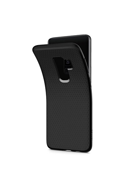 Spigen Husa pentru Samsung Galaxy S9 Plus, Liquid Air, Matte Black