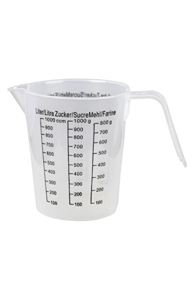 OEM Cană gradată din plastic, 1L, 12x13cm