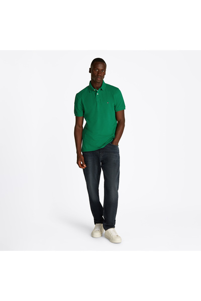 Tommy Hilfiger Nos Erkek Yeşil Polo T-Shirt