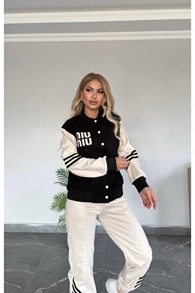 Bella Belluci New Season College Jacket Tracksuit Set
