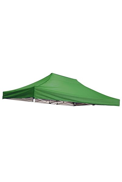 GOLD MARKET Roof Cover for Pavilion Pop-up Tent, 3 m x 6 m, Waterproof, Rubberized Textile, Green