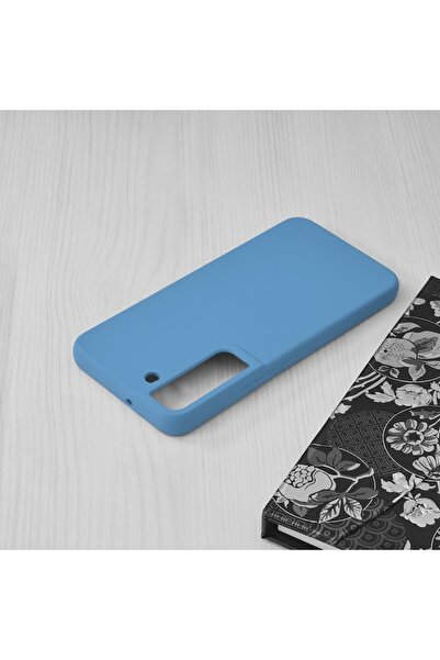 OEM Carcasă din silicon Techsuit Soft Edge pentru Samsung Galaxy S22 Plus 5G - Albastru Denim