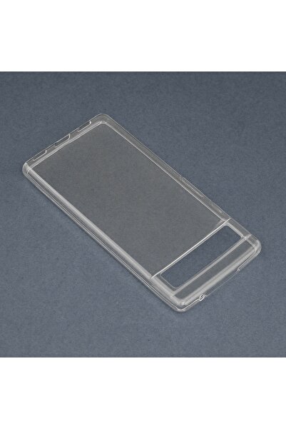 OEM Carcasă pentru Google Pixel 6a, silicon transparent Techsuit, transparentă