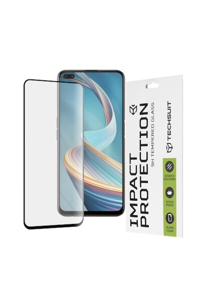 OEM Protector de ecran compatibil cu Oppo Reno4 Z 5G, sticlă securizată, duri...