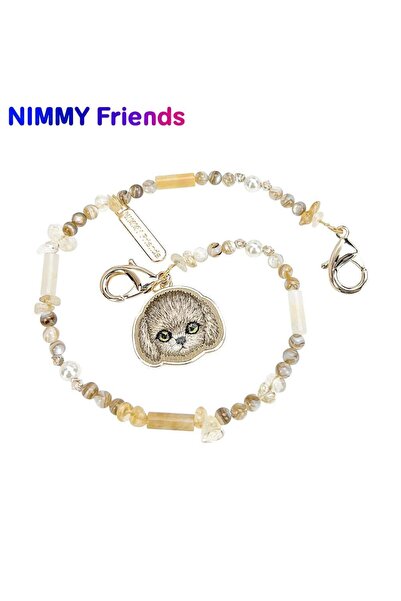 Nimmy Magnetic Fashion Series Strap Bracelet and Phone Strap Poodle