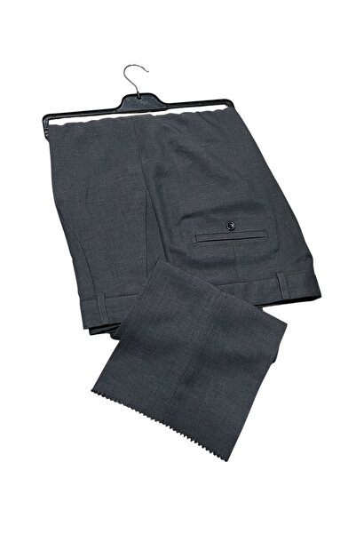 BugıStar MEVSİMLİK KUMAŞ PANTOLON,RAHAT KALIP ,PİLELİ ,BABA PANTOLONU.ORTA GRİ