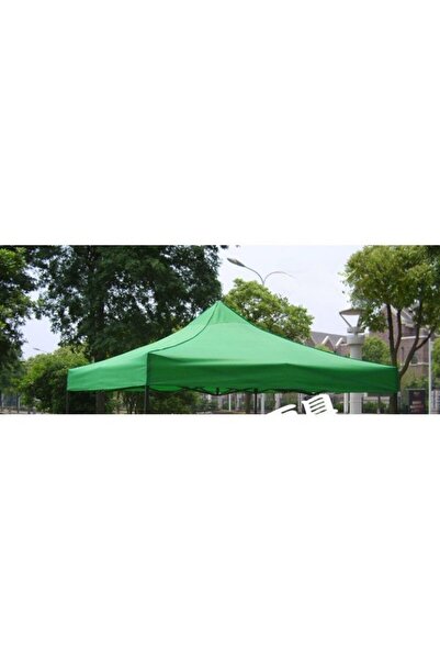 GOLD MARKET Canopy Roof Cover for Pavilion Tent, 2 m x 2 m, Waterproof, Rubberized Textile, Green
