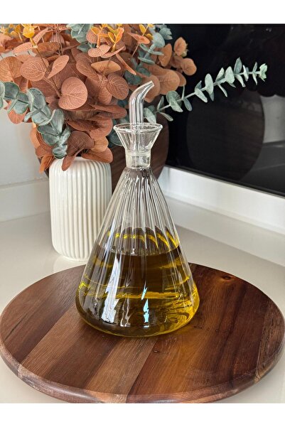 MİEN Cam Yağdanlık - Şeffaf - 1 lt