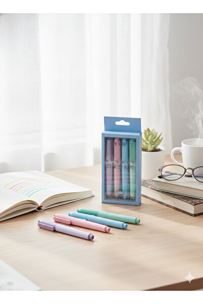 Pocket Mission Highlighter Pen 4-Piece Set