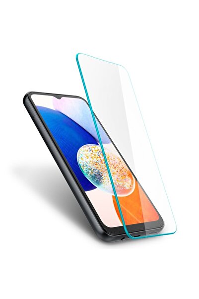 Spigen Folie de protecție pentru ecran Samsung Galaxy A14 4G / A14 5G (set de 2), Glas.tR Slim, Clear