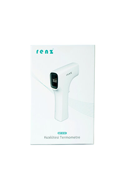 Renz AET- R1B1 Kızılötesi Termometre - Ateş Ölçer (Beyaz)