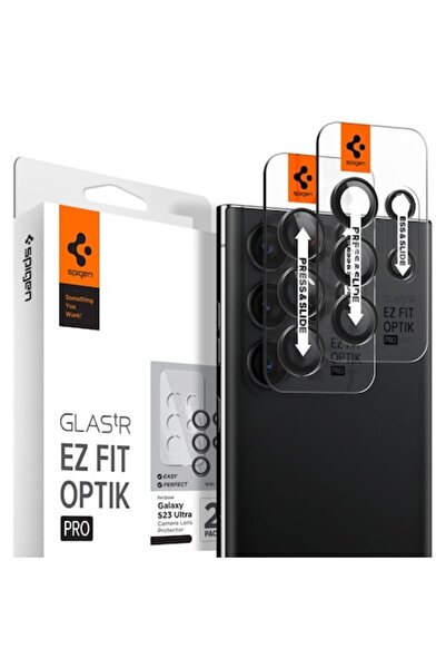 Spigen Folie de protecție pentru cameră Samsung Galaxy S23 Ultra (set de 2) -...