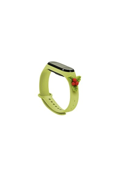 OEM Curea fitness din silicon, compatibilă cu Xiaomi Mi Band 5 / Mi Band 6, verde
