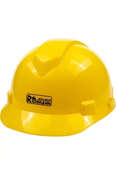 richmann exclusive Ochranná prilba z HDPE, žltá, nastaviteľná v 4 bodoch