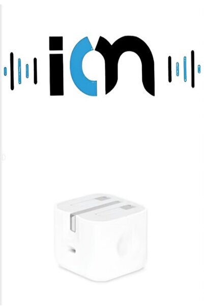 Ion Powerful 20W Wall Charger with Type-C Port Compatible with iPhone, Samsung, Huawei, Xiaomi and More.