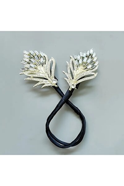 GlassySKY Stylish Stone Hair Twist Clip Hair Accessory Crown Wedding/Engageme...