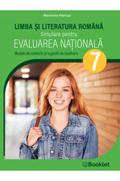 Booklet Limba și literatura română. Simulare pentru evaluarea națională, clasa a VII-a