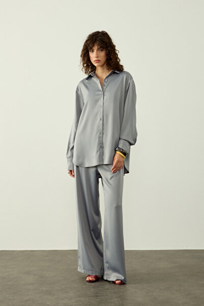 TEREZIE Hannah Satin Pants