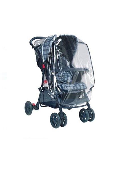 OEM Universal Waterproof Stroller Cover for Babies - Rain and Wind Protection, Transparent