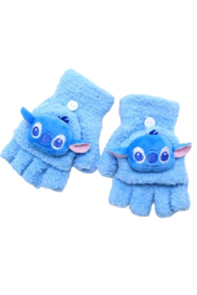 Petityu Yumuşacık Sıcacık Parmak Uçsuz Şirin Aşırı Esnek Rahat Giyilen Eldiven