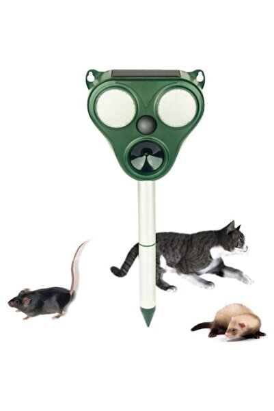 LEIBOO Repelent solar cu ultrasunete pentru rozătoare, insecte și păsări, LED...