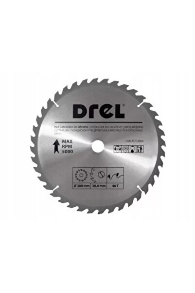 drel Kotúčová píla, 40 zubov, 300 mm,