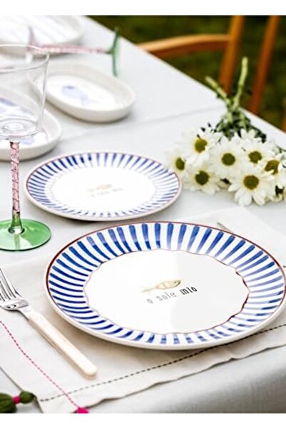 STOREMAX Mia Fish Serving Plate Set of 6 26 cm 1169806