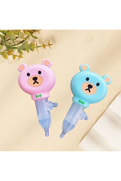 Genel Markalar Çocuklar için Burun Aspiratörü 1 Sevimli Ayı Şeklinde Çocuklar...