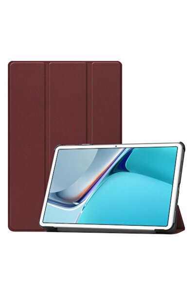 OEM -leather flip case for Huawei MatePad Pro 11 (2022) - Office design in red shades