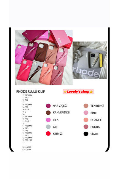 shop RUJLU RHODE KILIF(Lip Balm,Rujla Beraber)