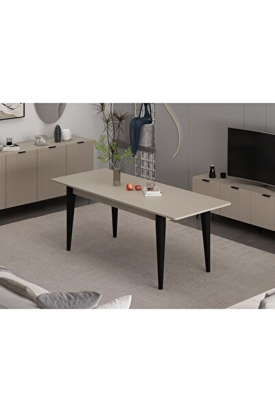 Minar Kale Plus Açılır Yemek Masası Kumtaşı/Kumtaşı