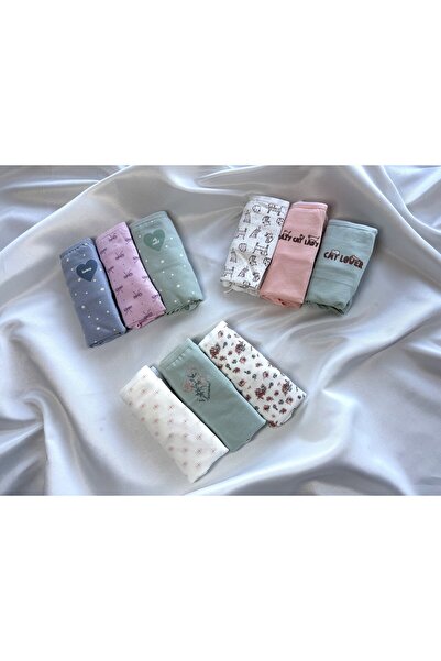 Berrak 11370 Chiloți de damă din bumbac, pachet de 3