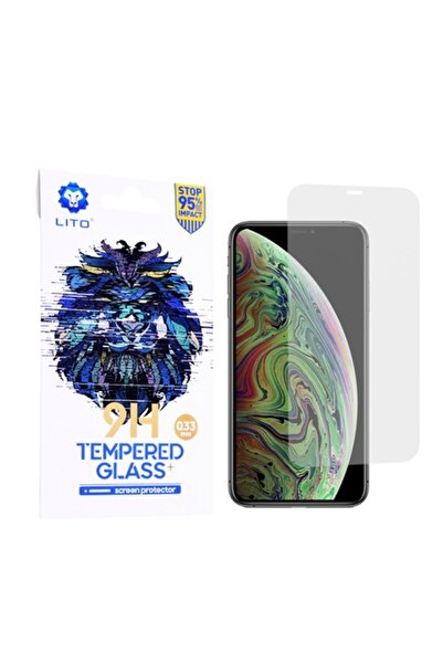 Bibilel Protector de ecran pentru iPhone X/XS/11 Pro, sticlă Lito 2.5D Classi...